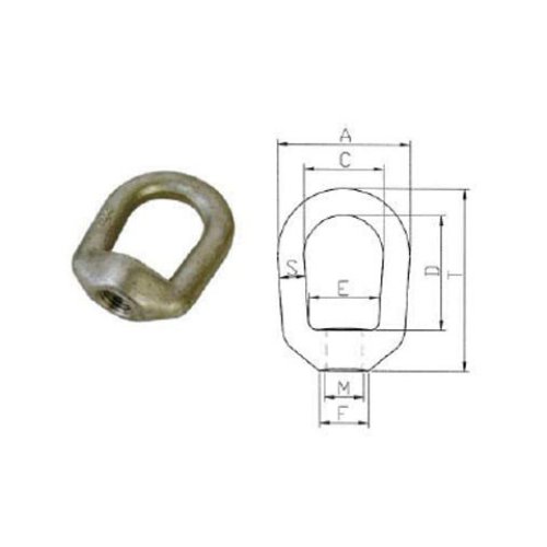  Olhal de Suspensão Tipo Porca (G400)