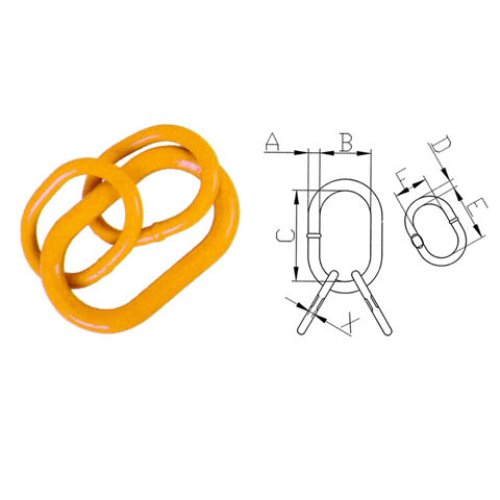 A-345  Anel de Sustentação com 2 Sub-elos - (Anelão Forjado)